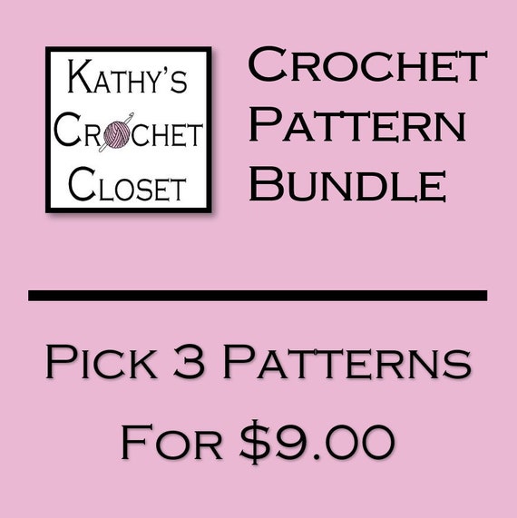 Home crochet pattern bundle