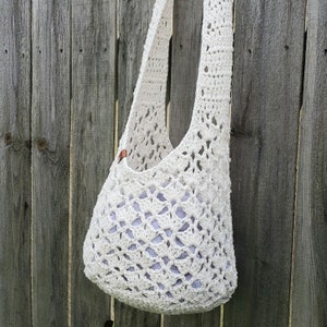 Crochet Bag PATTERN Summer Lace Bag Pattern Beach Bag Pattern Farmers ...