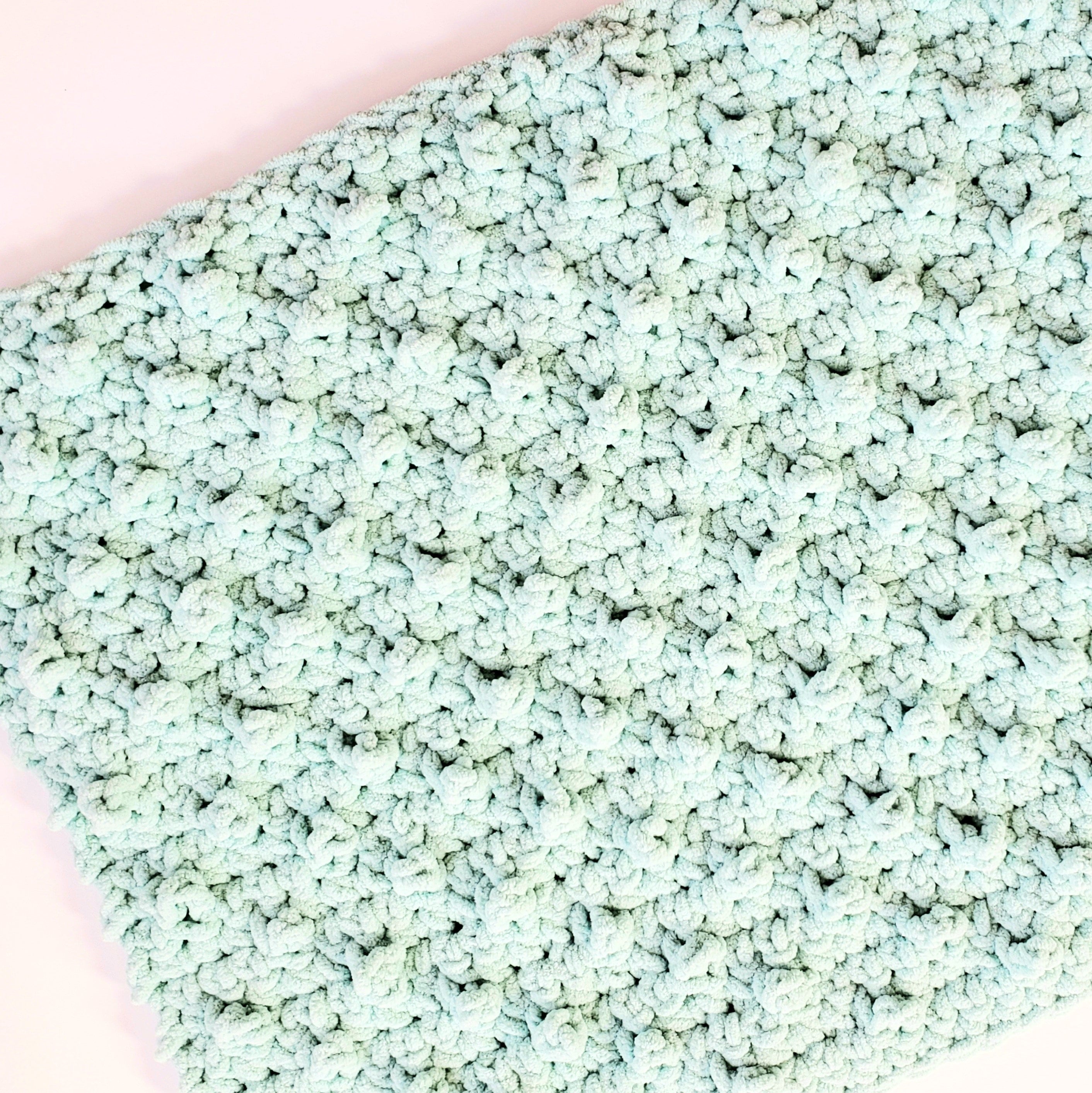 7 Crochet Bath Rug Patterns for Bathroom Floors, Entryways, and Cozy Home Decor 3 Bumpy Bath Mat
