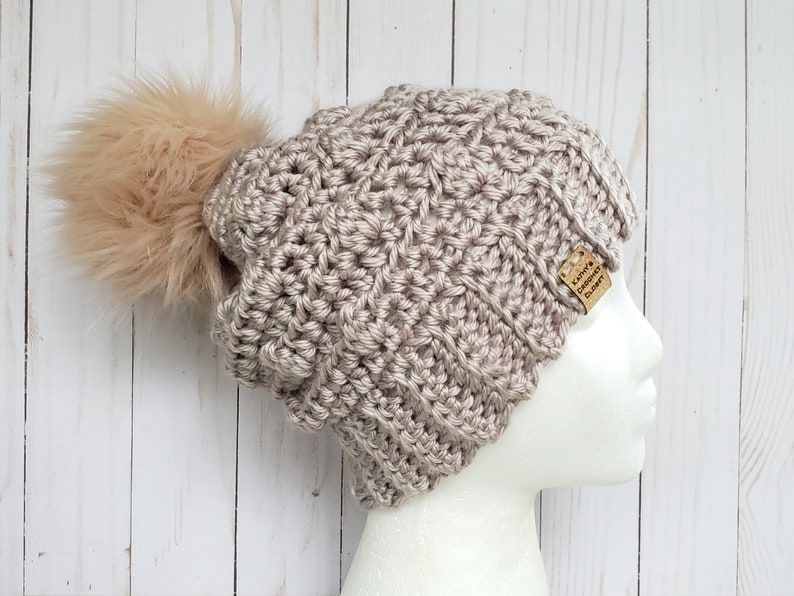 Chunky Dot Beanie - DIY Crochet Hat PATTERN (PDF Download) - Etsy