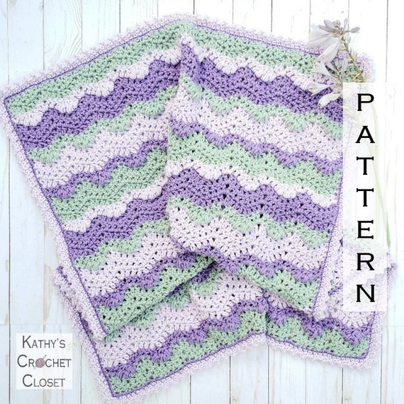 Baby girl blanket crochet pattern sale