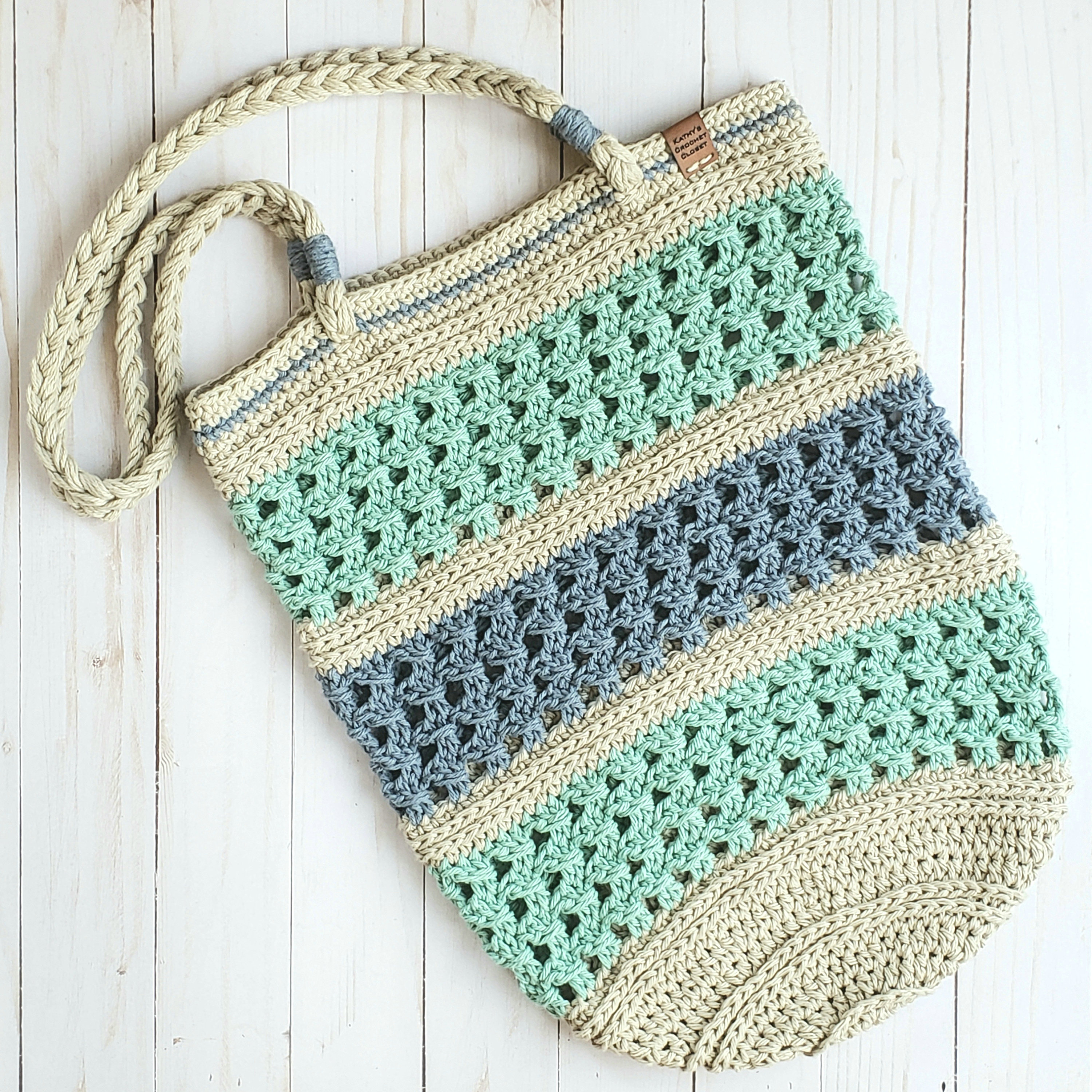 Crochet Bag PATTERN Sarasota Beach Bag Beach Bag Pattern | Etsy