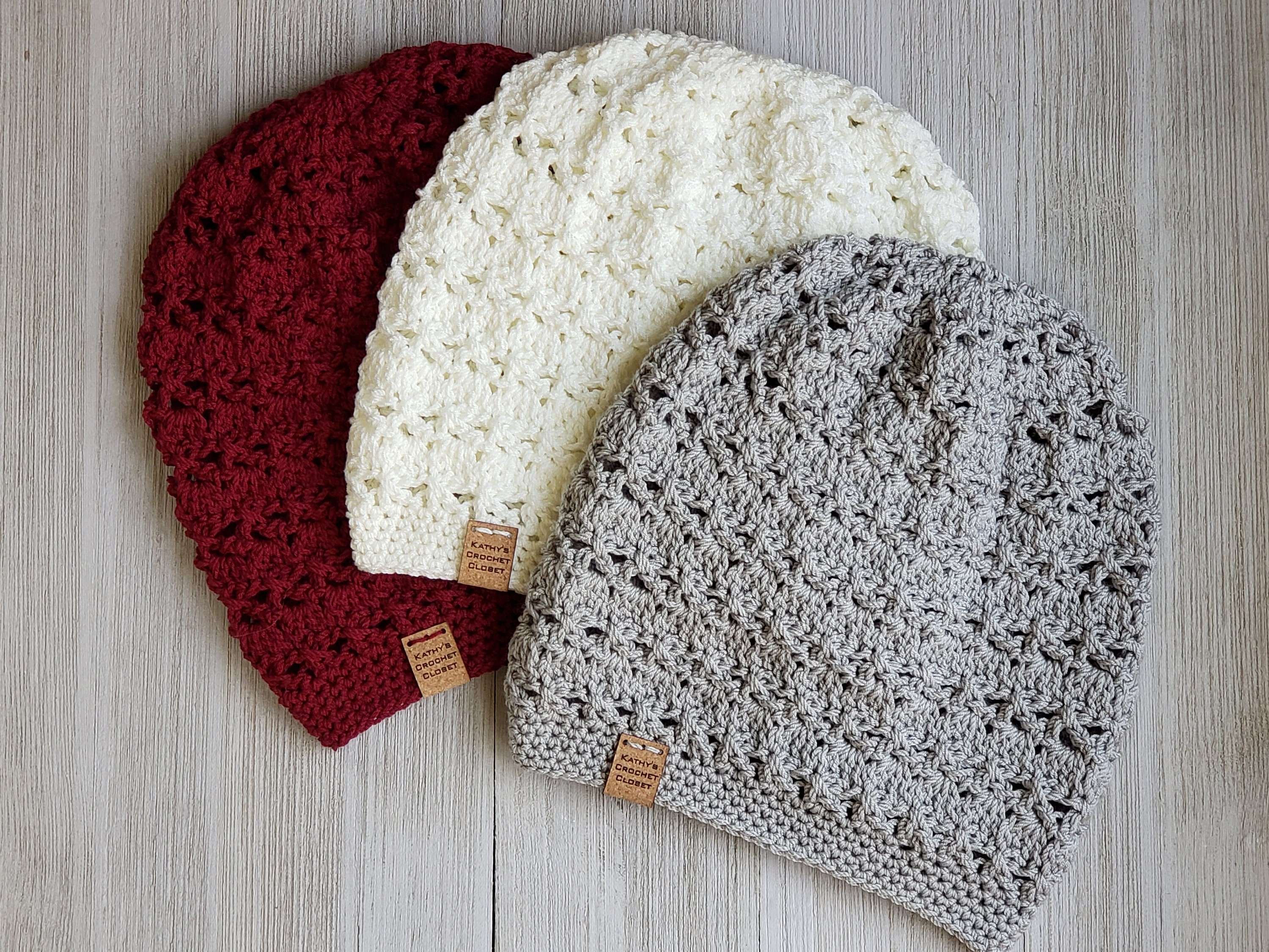 Crochet Hat PATTERN First Frost Beanie 