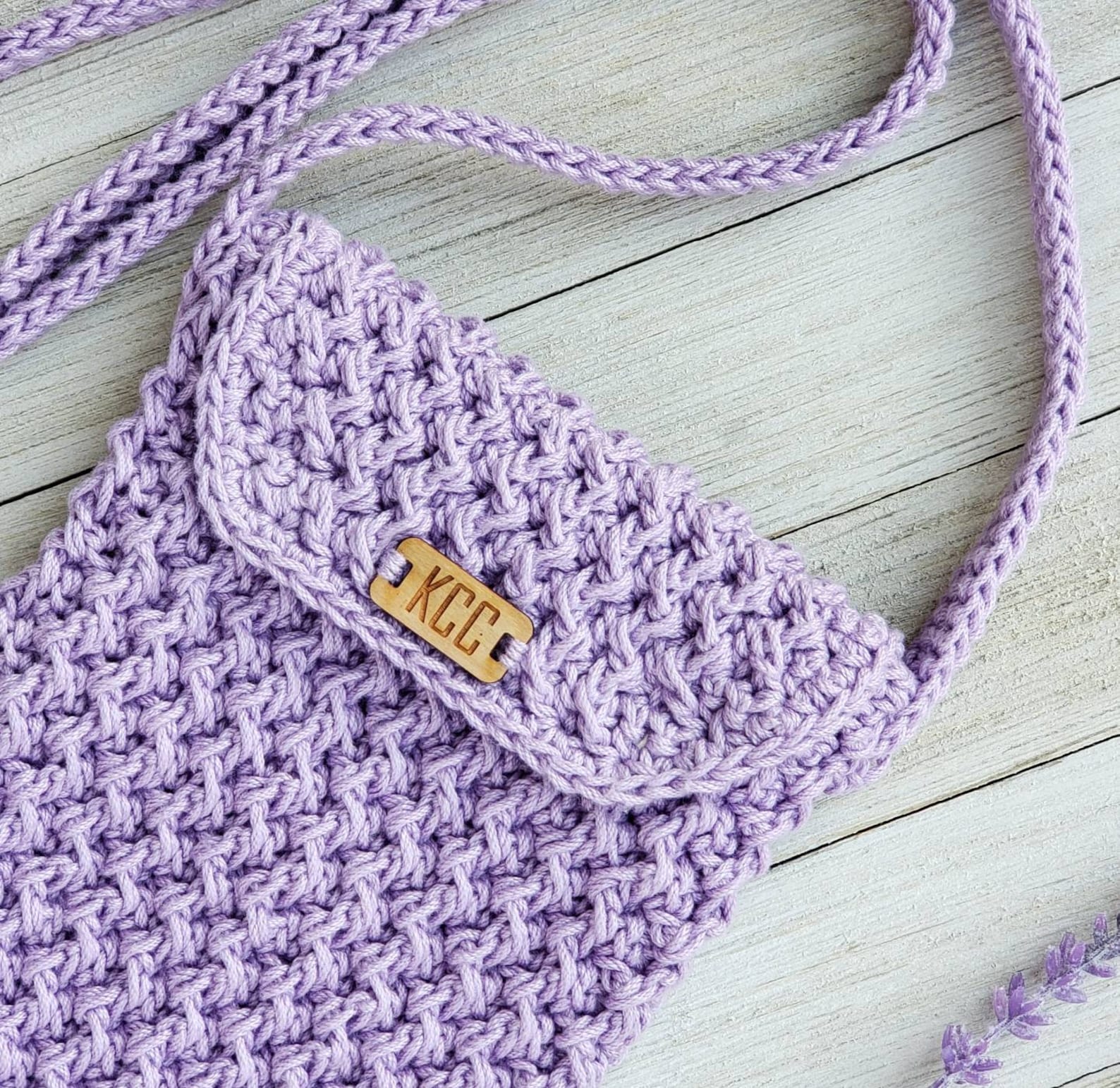 Crochet Bag PATTERN Crooked Post Mini Bag DIY Crochet Bag Crochet