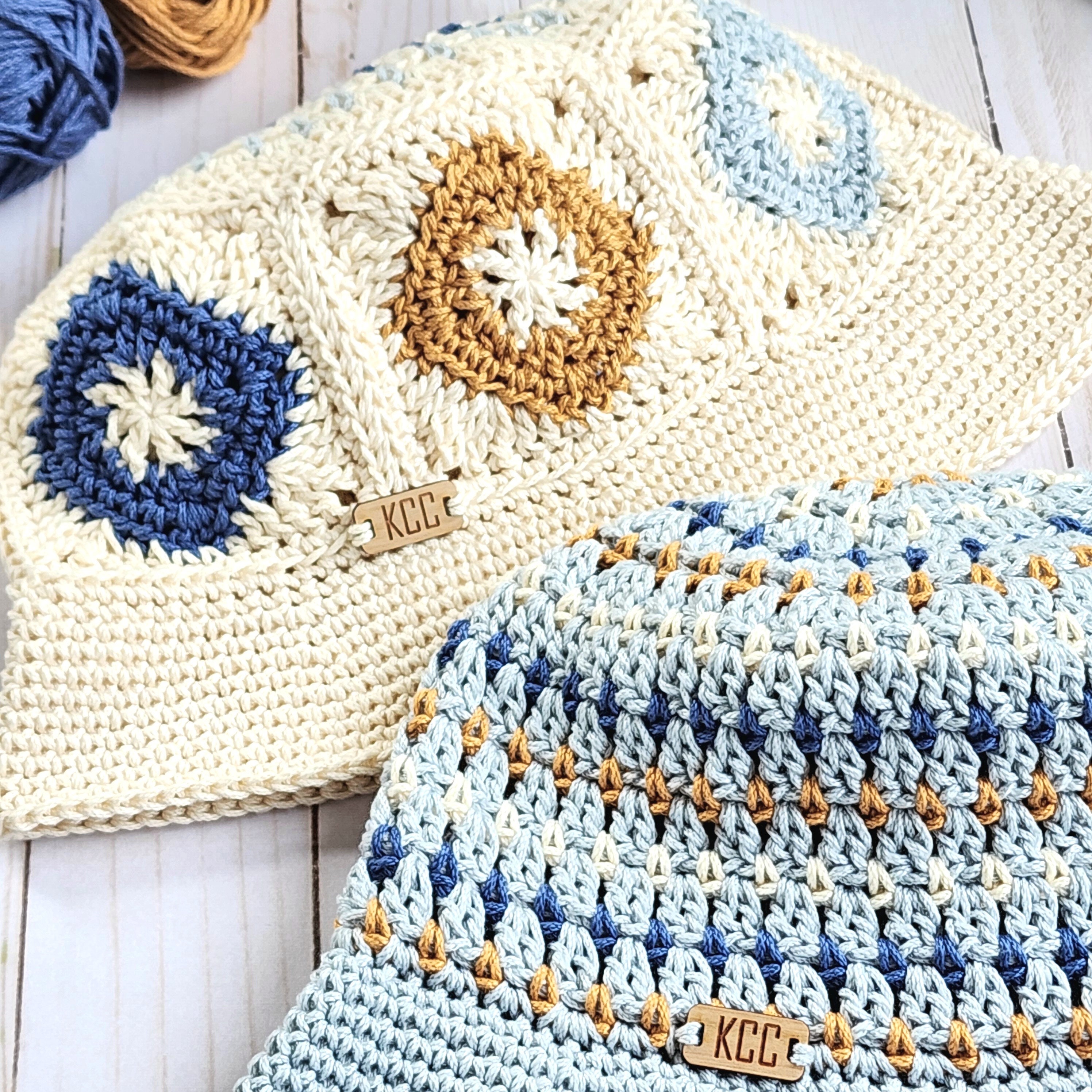Crochet Bucket Hat PATTERN - Diamond Daze Bucket Hat