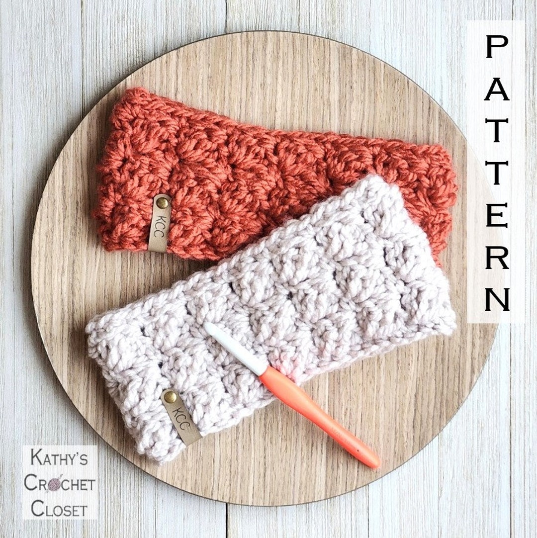 fasce per capelli a uncinetto