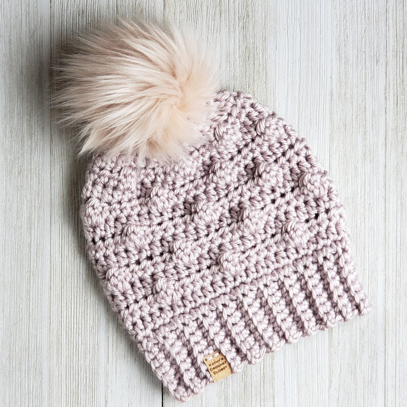 Chunky Dot Beanie - DIY Crochet Hat PATTERN (PDF Download) - Etsy