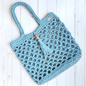 Crochet Bag PATTERN Benton Harbor Bag Beach Bag Pattern - Etsy