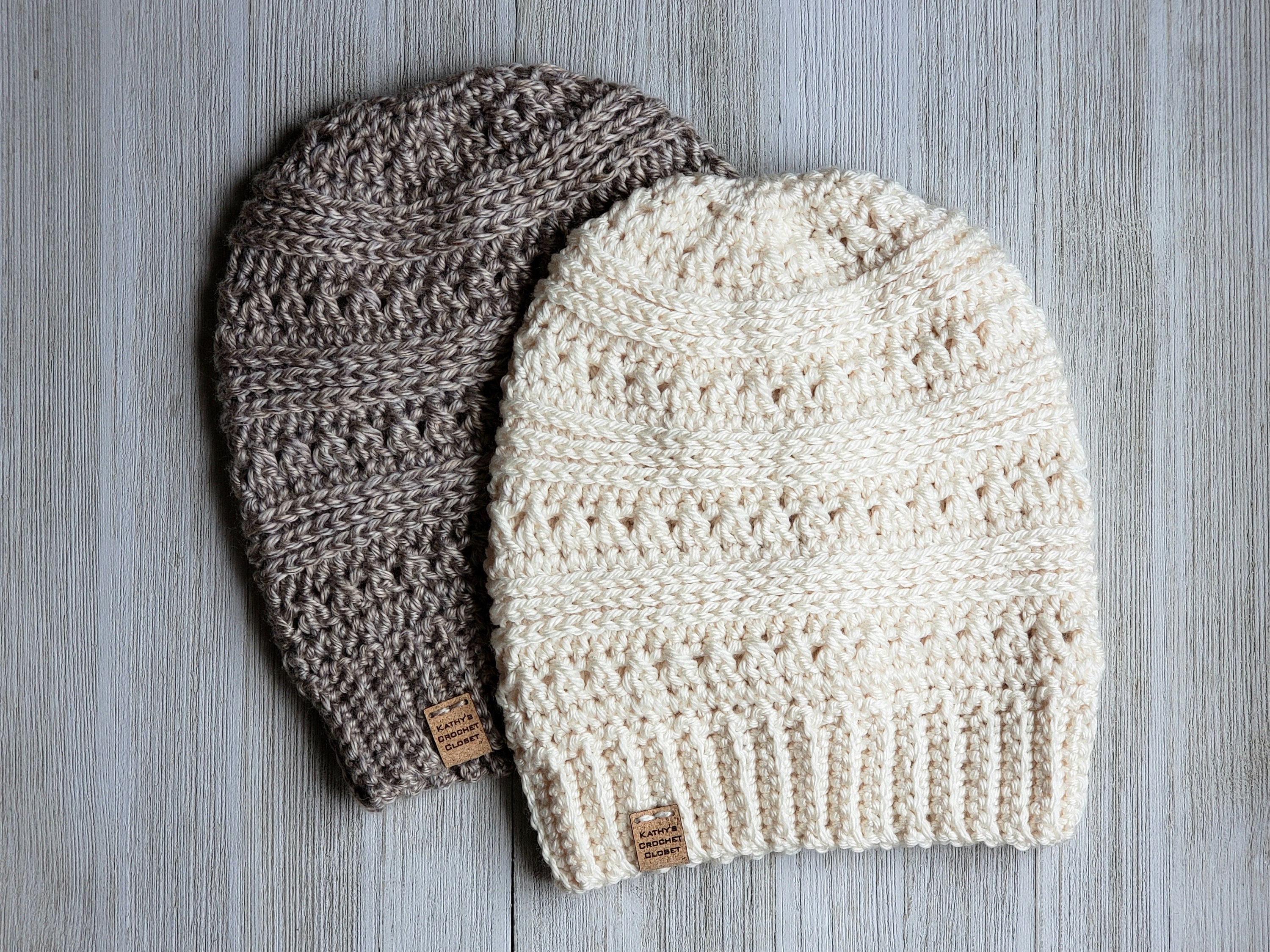 Snow Day Slouchy Beanie Crochet Hat 