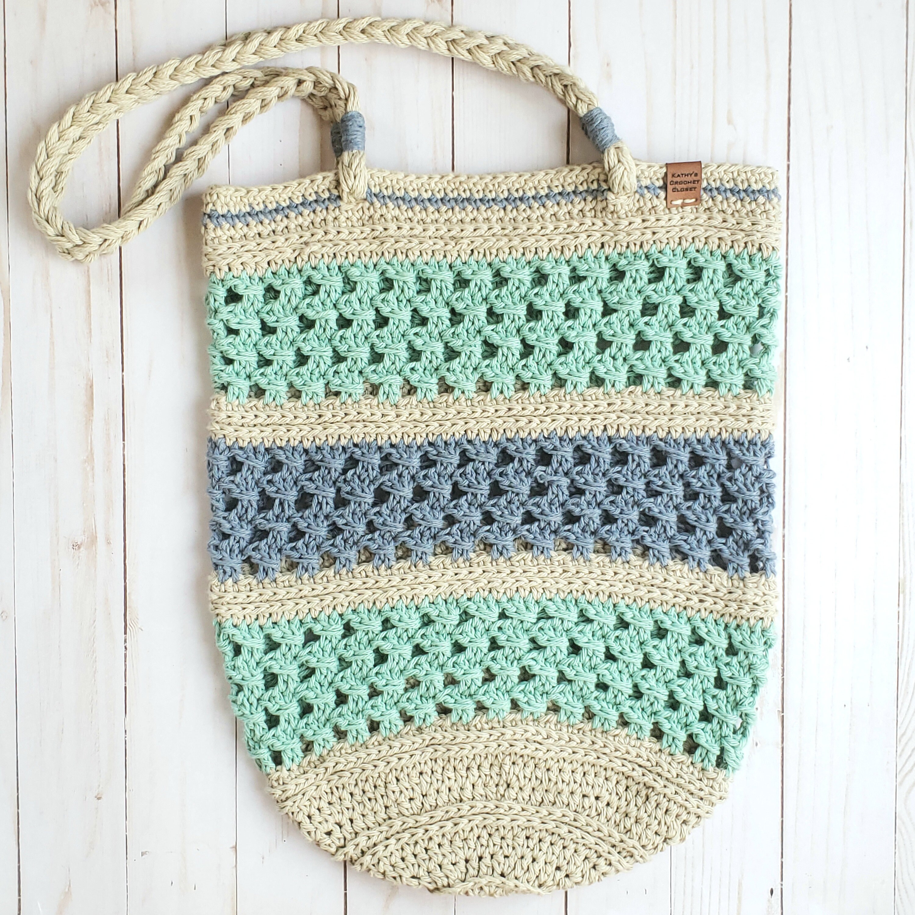 Crochet Bag PATTERN Sarasota Beach Bag Beach Bag Pattern | Etsy
