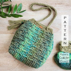 Crochet Bag PATTERN - Chroma Shoulder Bag - Crochet Shoulder Bag - Striped Bag Pattern - DIY Crochet Purse - Striped Crochet Bag
