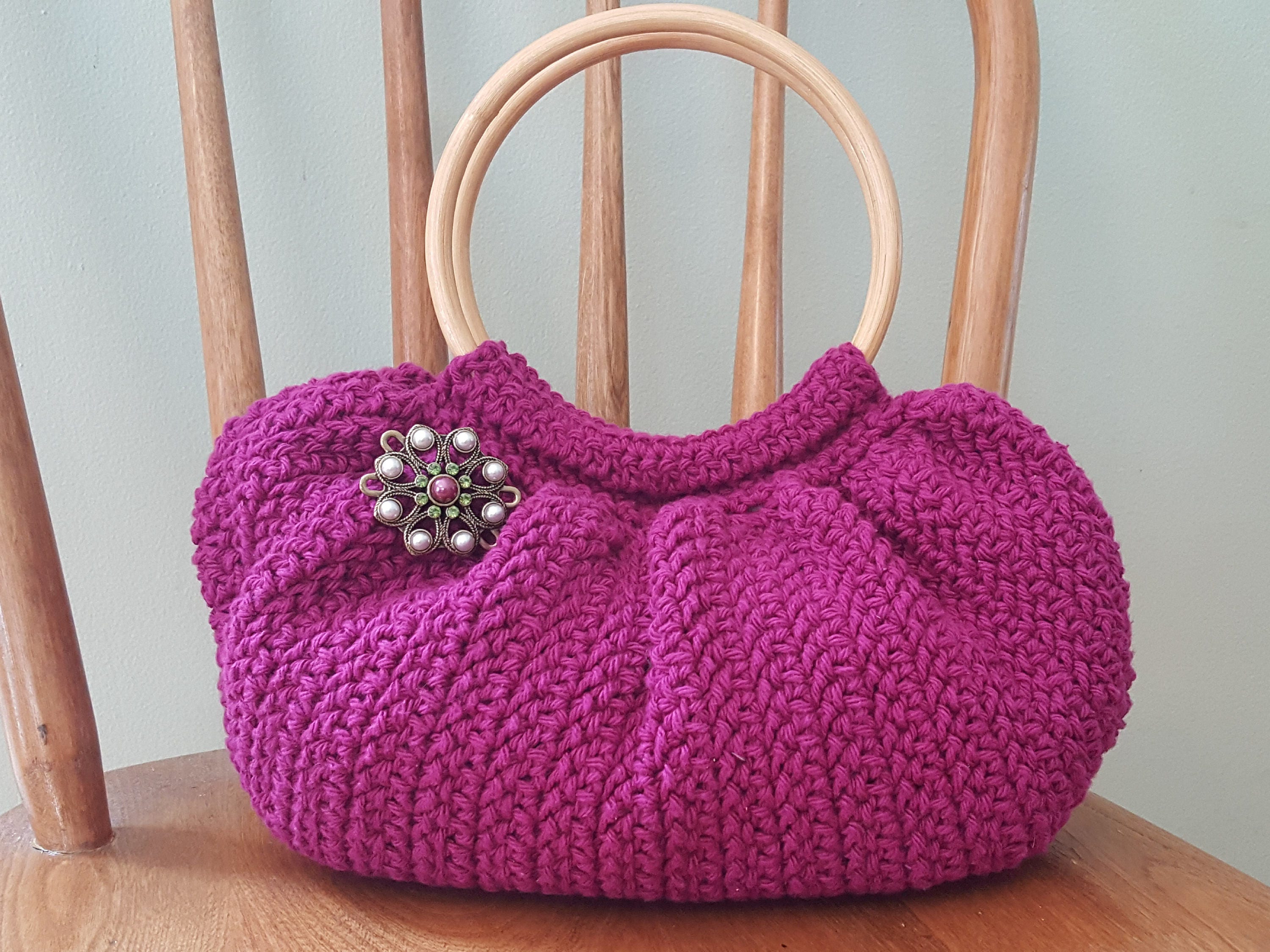 Crochet fat bottom bag store