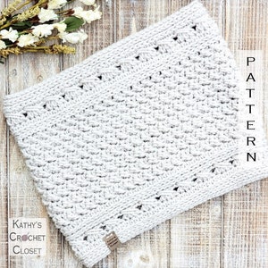 Crochet Cowl PATTERN - Olympia Cowl - Infinity Cowl Pattern- DIY Woman's Scarf Pattern - Crochet Infinity Scarf Pattern - Cowl Instructions