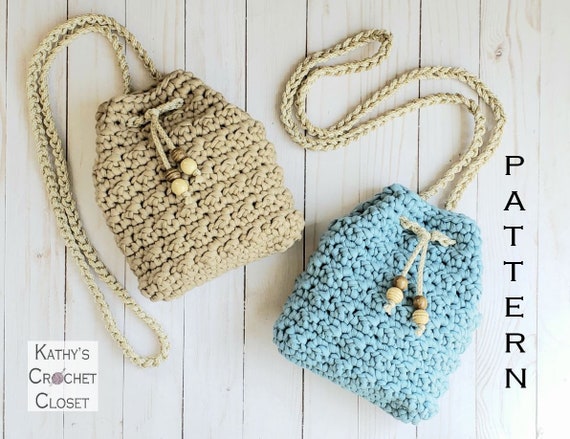 Crochet Bag PATTERN Sawyer Crossbody Bag DIY Crochet Bag | Etsy