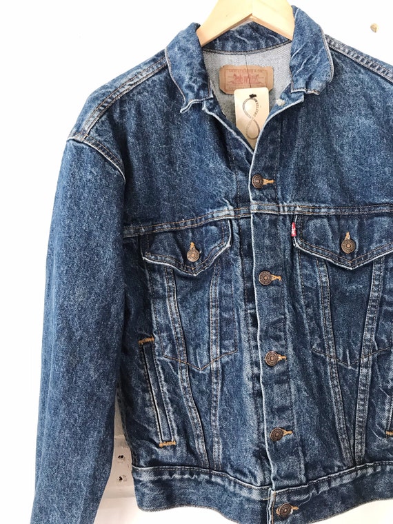 blue jean jacket levis