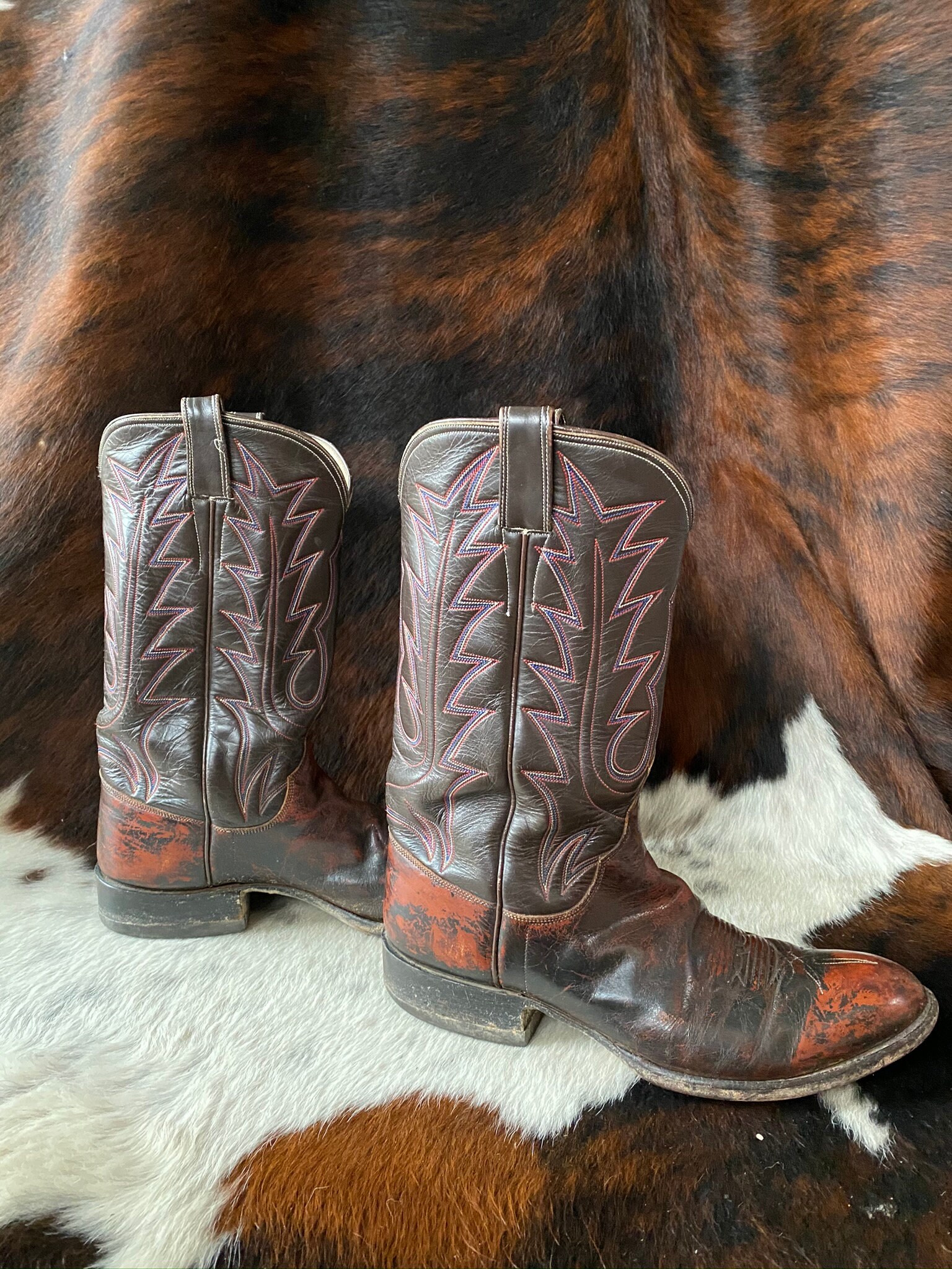 rusty franklin handmade boots