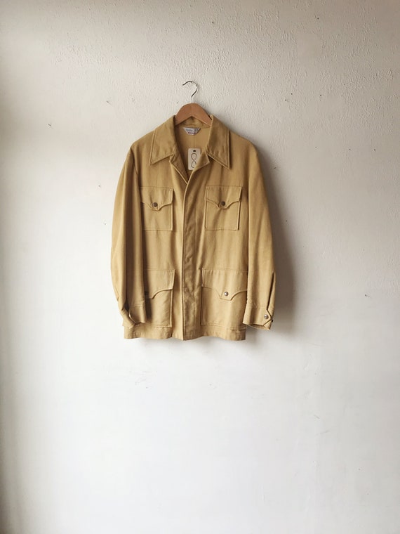 Vintage 1970’s wool button down western shirt