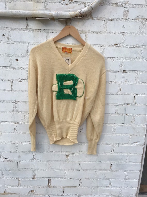 1950’s Corrie’s B school Wool Varsity cheer cheerl