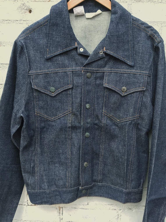 60s Vtg Pointer Brand Trucker Blue Jean Jacket /