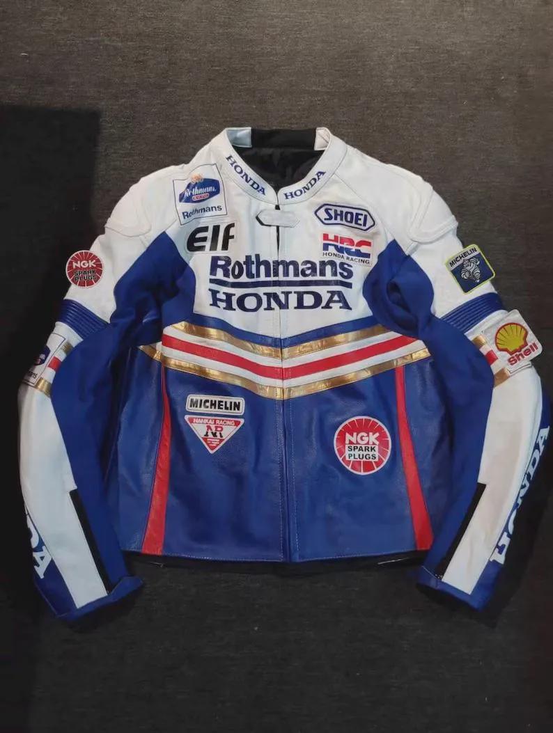 Rothmans Honda レザージャケット Rothmans jacket - Etsy 日本