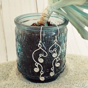 Celebration Spiral Drop Earrings