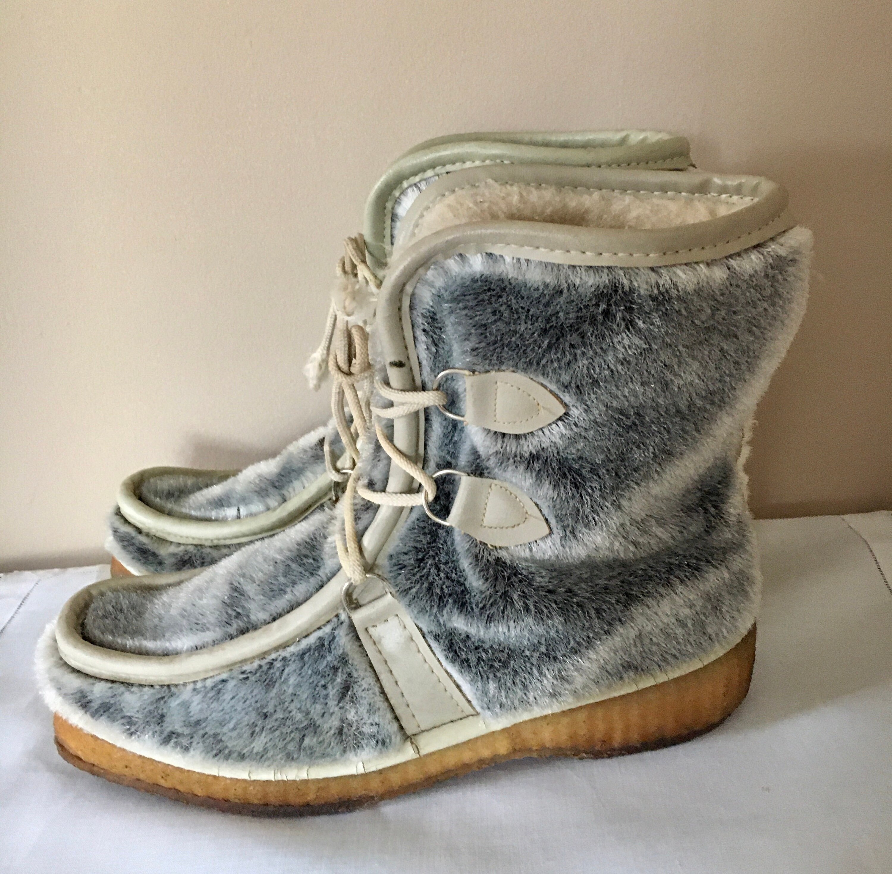 Vintage seal skin clearance boots