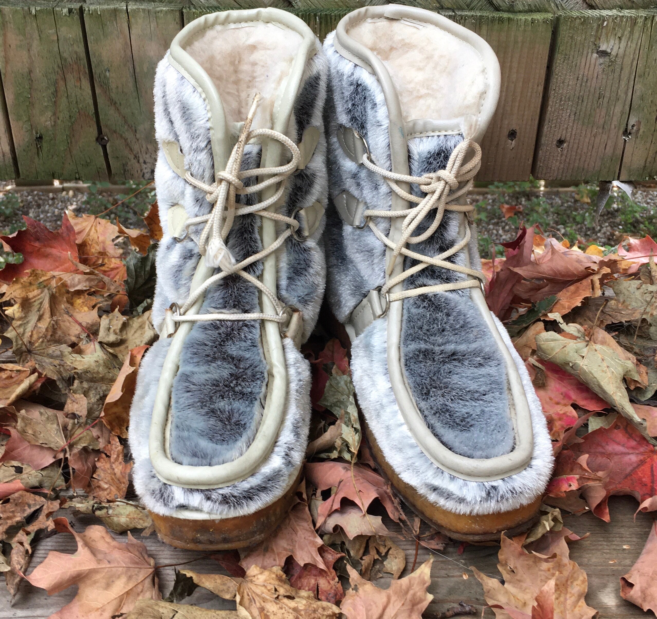 Vintage seal skin outlet boots
