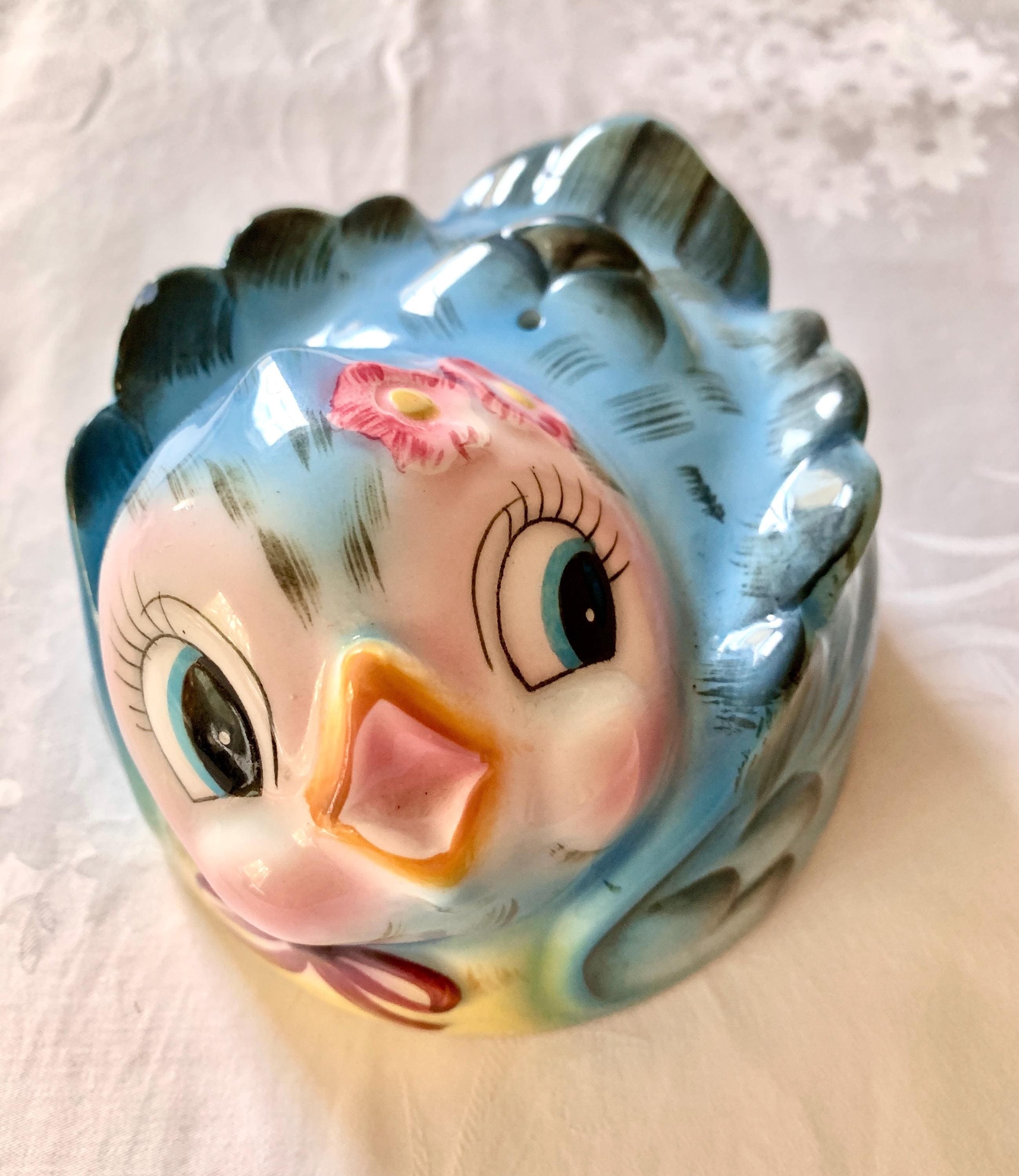 Vintage Bluebird Lefton - Etsy Canada