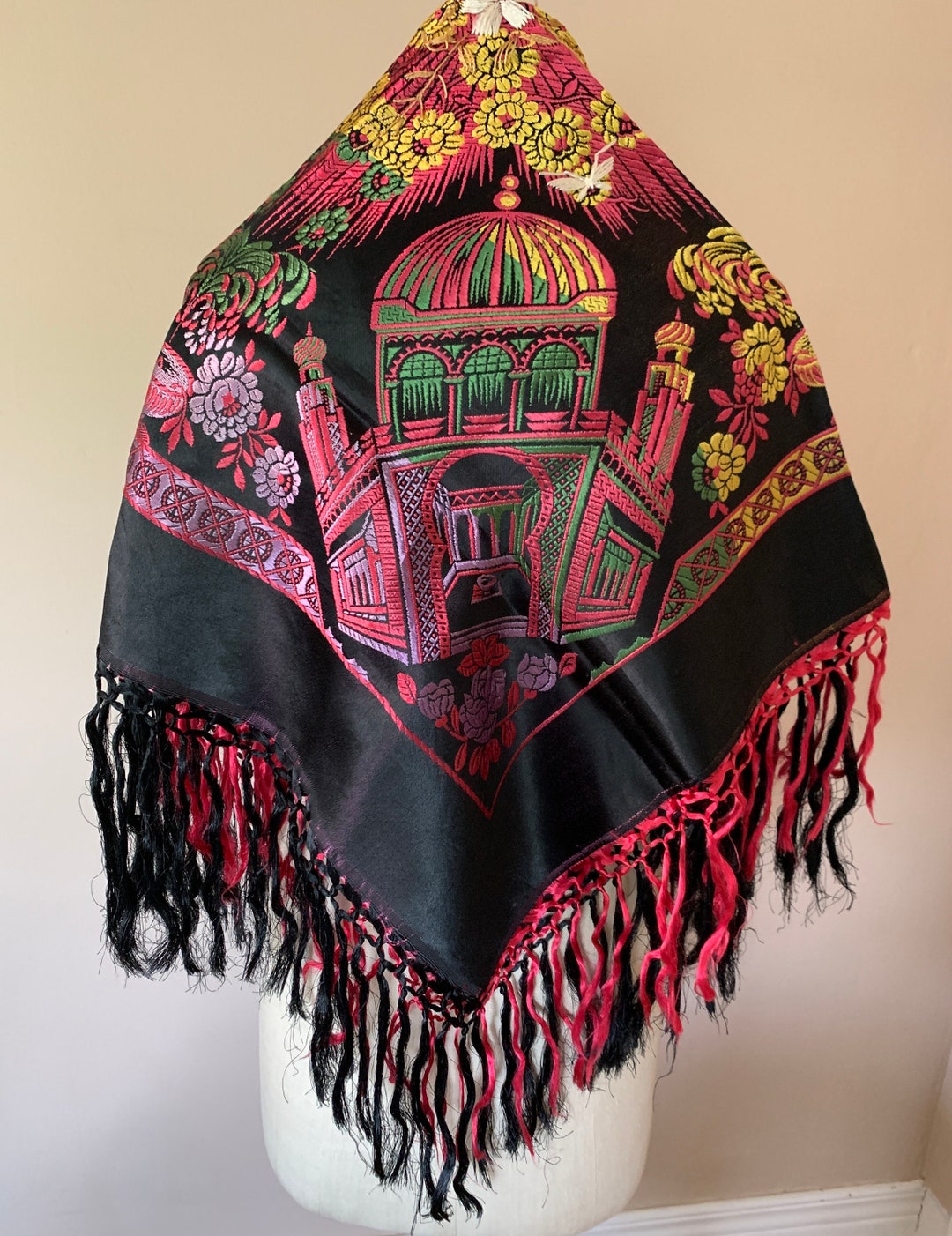 taj mahal piano shawl