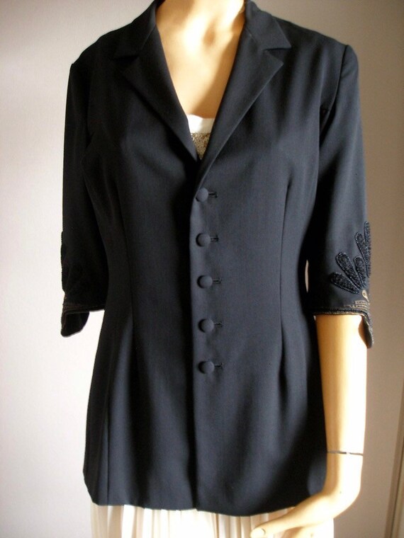 vintage black blazer