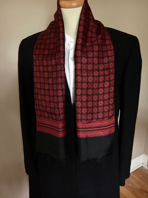 Vintage Men’s Silk Scarf Park Lane