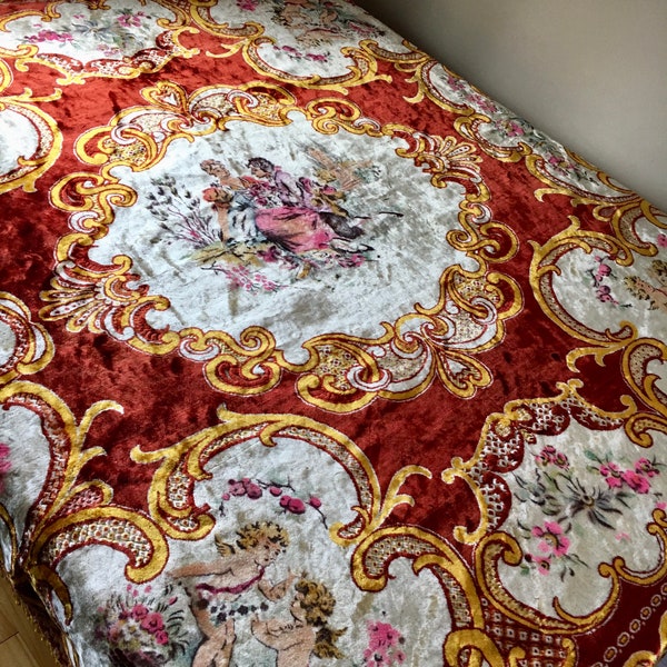 Velvet Bedspread Etsy