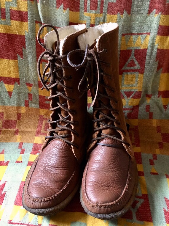 Vintage Mukluks Laurentian Chief Chocolate Brown