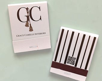 Any Design Matchbooks Custom Matches with Your Logo, Doodles, or Photo for Events & Weddings