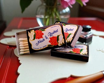 Custom Matchboxes with Any Design ~ Your Graphics on Matches for Weddings & Promos