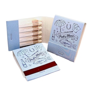 Custom Wedding Matchbooks: Personalized Party Favors - Cutie Pie Design