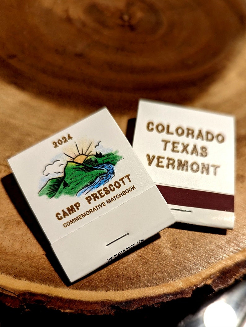 Custom Matchbooks Featuring YOUR Artwork / Logo Full Color Printing