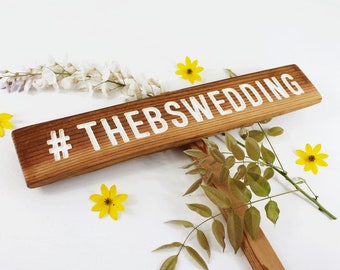 Wedding Hashtag Sign, PARTY Hashtag Sign, # sign, Event Sign, Social Media Sign, Wedding Decor Party Sign