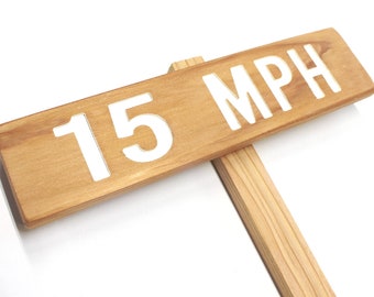 Señal de velocidad personalizada, marcador MPH, letrero al aire libre, arte del patio, marcador de carretera, señal de advertencia, señalización de la escuela, marcador de césped, signo de precaución, niños X-Ing