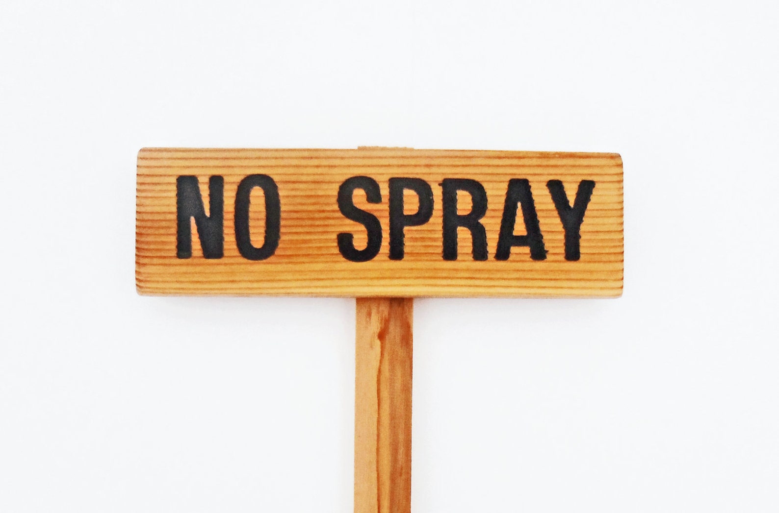 NO SPRAY Sign No Spray Zone Pesticide Free Area Outdoor Etsy