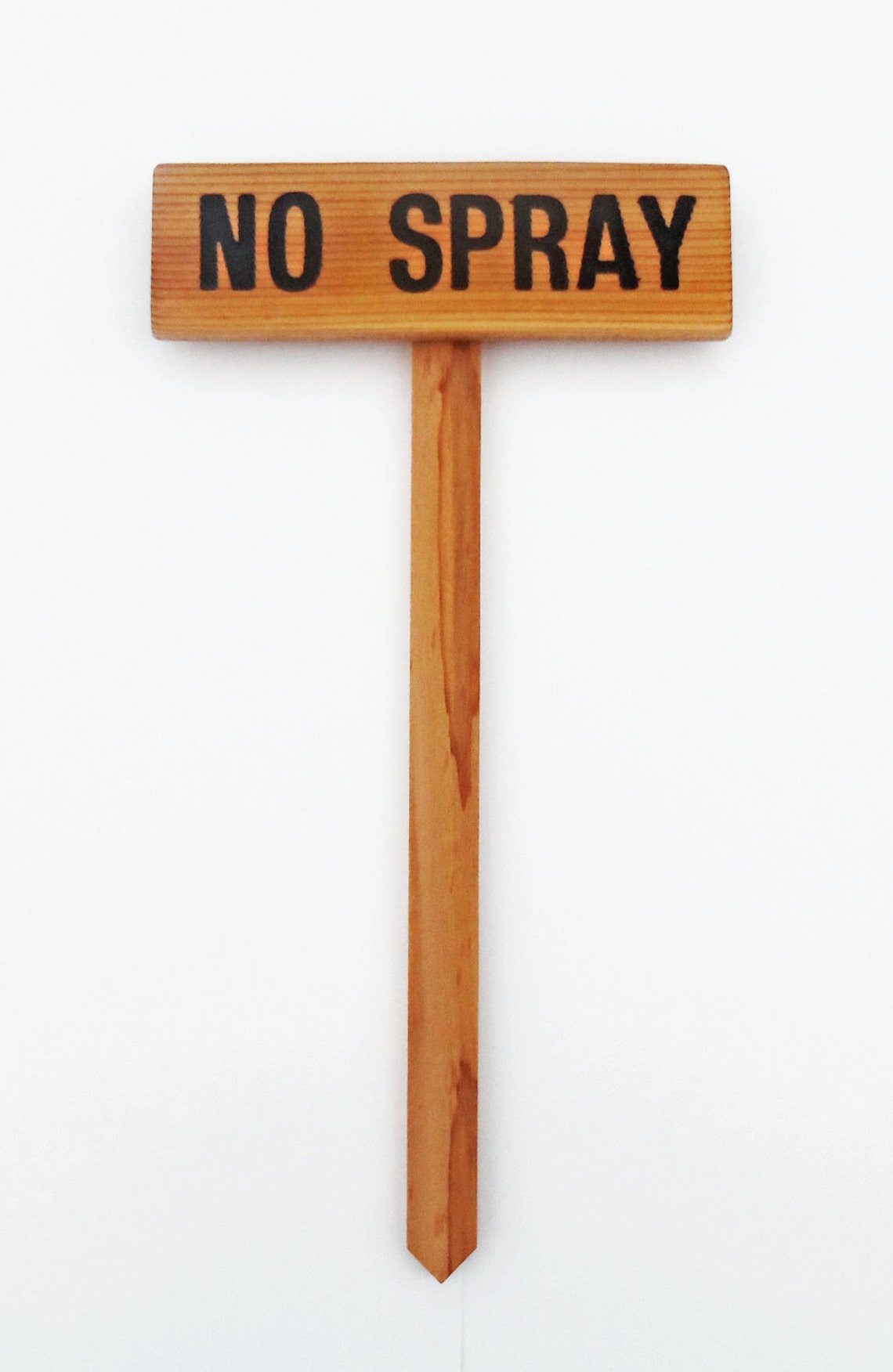 NO SPRAY Sign No Spray Zone Pesticide Free Area Outdoor Etsy