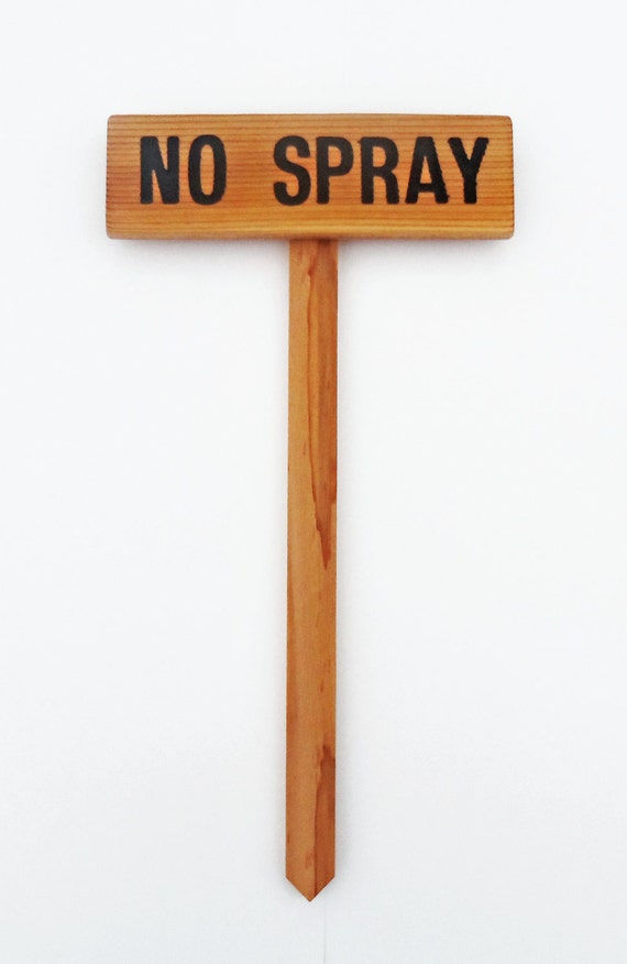SmartSign Schild 'Do Not Spray, Pestizide Free Zone' – 17,8 X 25,4 Cm, 2 Stück, HDPE-Kunststoff, Grün/weiß