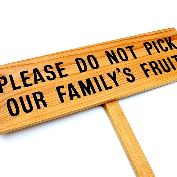 Please Dont Touch Garden Etsy