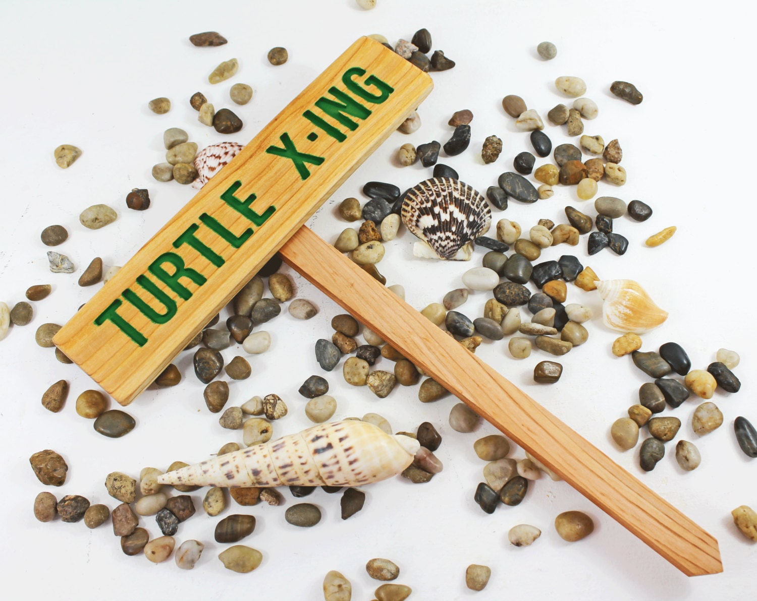 TURTLE X-ING Caution Sign, TORTOISE Yard Sign, Hand Routed Green Sign ...