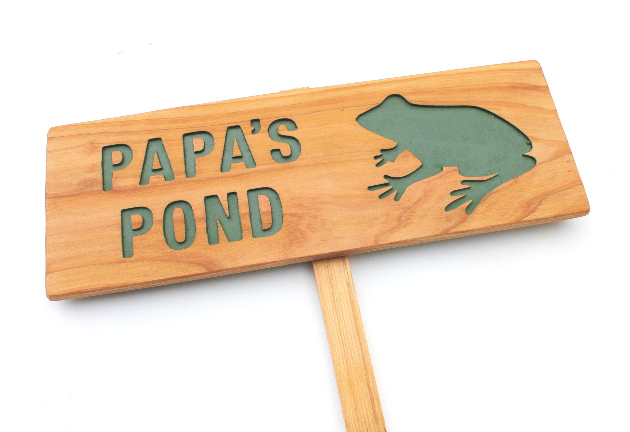 FROG Sign, Personalized Sign, Custom Marker, Your Name Here, Amphibian ...