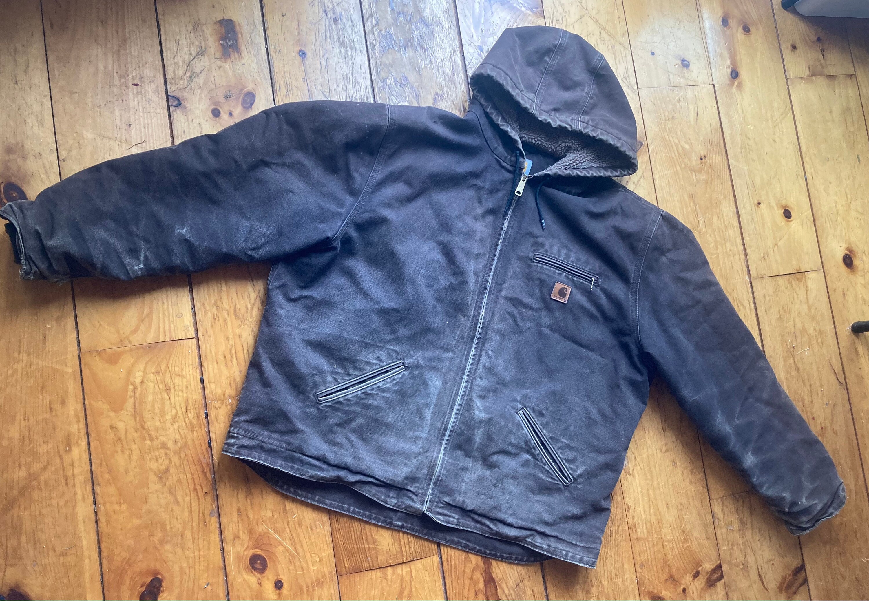 Men's carhartt sierra jacket top