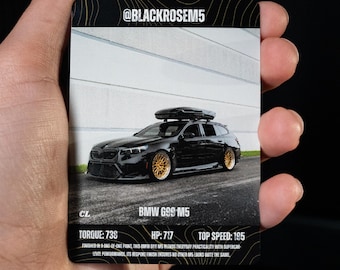 Custom Car Trading Card | Personalized Build Gift | Collectible Enthusiast Card