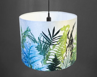 Floral Lampshade - Handmade Lampshade - Forage - Light Shade for Ceiling - Unique Lampshade