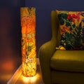 Tropical Sunshine Floor Lamp, Beautiful interior mood lighting, Tall Standing Lamp, Tropical Style, Summer House Style Interior Design.