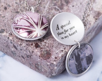 Handmade Locket - Floral Burst - Personalised Locket - Mother's Day Gift - Unique Gift